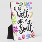 Es ist gut mit meinem Soul Fotoplatte (Seite)