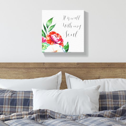 Es ist gut mit meinem Soul geätzte Leinwand drucks (Insitu (Schlafzimmer))