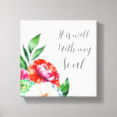 Es ist gut mit meinem Soul geätzte Leinwand drucks (Vorderseite)