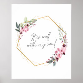 Es ist gut mit meinem Soul Hymne Angebot drucken Poster