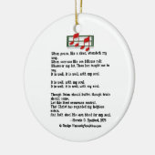 Es ist gut mit meinem Soul Hymne Ornament (Links)