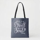 Es ist gut mit meinem Soul inspirierende Custom Tasche (Vorderseite)