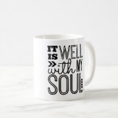 Es ist gut mit meinem Soul Kaffeetasse (VorderseiteRechts)