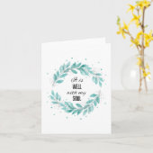 Es ist gut mit meinem Soul Karte (Gelbe Blume)