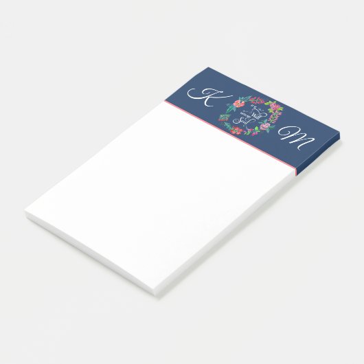 Es ist gut mit meinem Soul Monogramm Post-it-Notiz Post-it Klebezettel (angewinkelt)