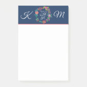 Es ist gut mit meinem Soul Monogramm Post-it-Notiz Post-it Klebezettel (Vorderseite)