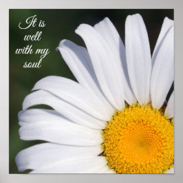 Es ist gut mit meinem Soul Offset Daisy Poster