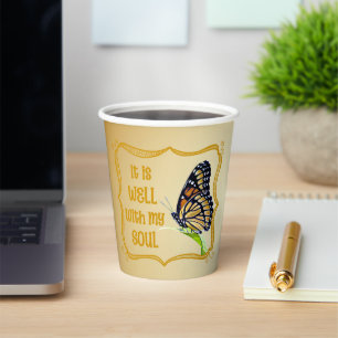 "Es ist gut mit meinem Soul - Paper Cup Pappbecher