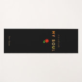 Es ist gut mit meinem Soul | Religiöse Orgel | Bib Yogamatte (Vorderseite (Horizontal))