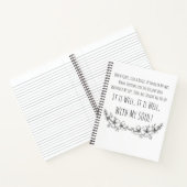 Es ist gut mit meinem Soul Spiral Notebook Notizblock (Innenseite)