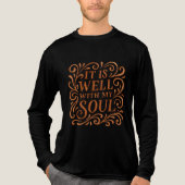 Es ist gut mit meinem Soul Typografie Tri-Blend Shirt (Vorderseite)