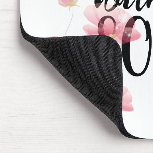 "Es ist gut mit meinem Soul und Blume Mousepad (Ecke)