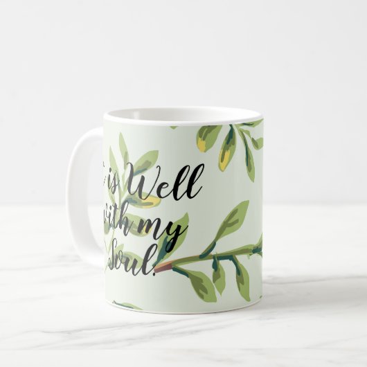 Es ist gut mit meiner kaffeetasse (Vorderseite Links)