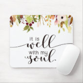Es ist gut mit meiner Soul-Blumenmausunterlage Mousepad (Mit Mouse)