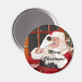 Es ist gut, Santa zu sein! Magnet (Vorderseite/Rückseite)