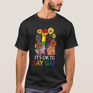 Es ist gut, schwulenhaltiges Sonnenblumen Lesbisch T-Shirt