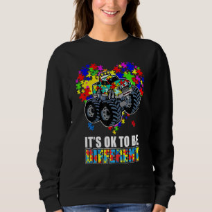 Es ist gut, vor Autismus Herzform zu tauchen Sweatshirt