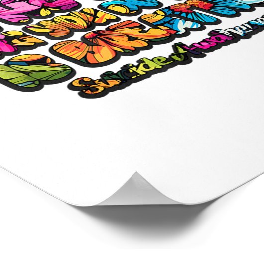 Es ist gut, wenn das Einzige, was du heute tust, d Poster (Ecke)