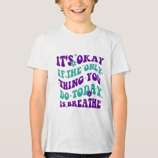 Es ist gut, wenn das Einzige, was du heute tust, d Tri-Blend Shirt