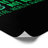 Es ist gut, wenn wir uns nicht mit dem Bewusstsein Poster (Ecke)