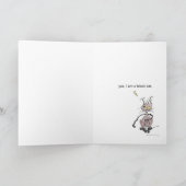 Es ist Halloween. Das bekomme ich ständig. Karte (Innenseite)