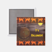 Es ist Halloween! Magnet (Vorderseite/Rückseite)