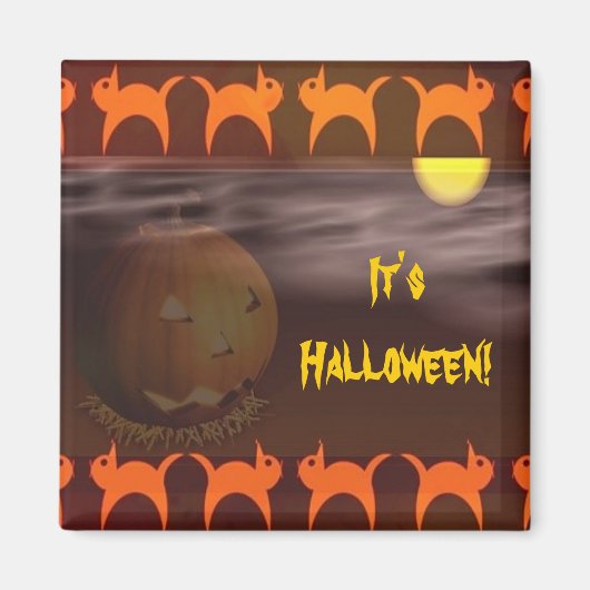 Es ist Halloween! Magnet (Vorne)