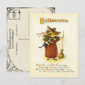 Es ist Halloween Postkarte (Vorne/Hinten)