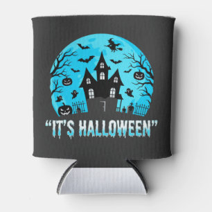 Es ist Halloween Spukhaus Fledermaus Design Dosenkühler