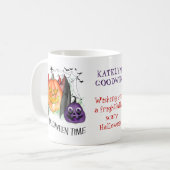 Es ist Halloween Zeit Tasse (Vorderseite Links)