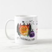 Es ist Halloween Zeit Tasse (Links)