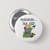 Es ist Herbst Button (Vorne & Hinten)