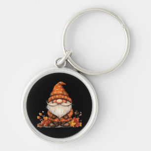 Es ist Herbst! Gnome Vintag Cool Schlüsselanhänger