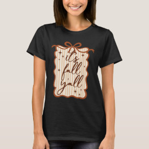 Es ist Herbst, Leute, Erntedankfest Coquette Bogen T-Shirt