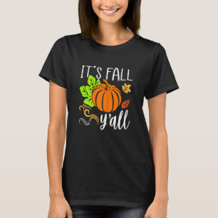 Es ist Herbst, Leute, Herbst, Herbst-Aquarell-Desi T-Shirt