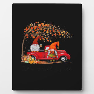 Es ist Herbst Leute Kürbis Halloween Fotoplatte