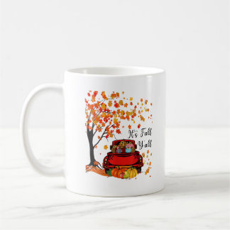 Es ist Herbst, Leute, Kürbis Leopard Herbst Saison Kaffeetasse