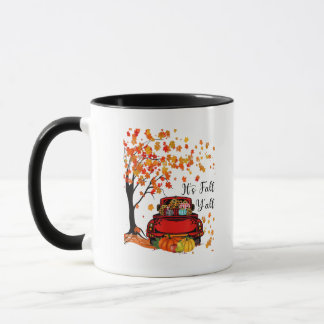 Es ist Herbst, Leute! Kürbis Leopard Herbst Saison Tasse