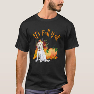 Es ist Herbst, Leute Labrador Retriever Retriever T-Shirt