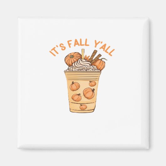 Es ist Herbst, Leute, Retro-Stil Magnet (Vorne)