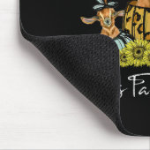Es ist Herbst, Leute, Ziege Tier Leopard Kürbis Fa Mousepad (Ecke)