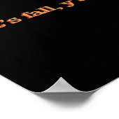 Es ist Herbst! Retro Classic Poster (Ecke)