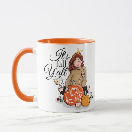 Es ist Herbst-Tasse Tasse (Links)