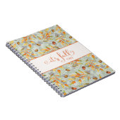 Es ist Herbst-Typografie Notizblock (Rechte Seite)