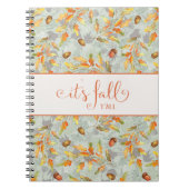 Es ist Herbst-Typografie Notizblock (Vorderseite)