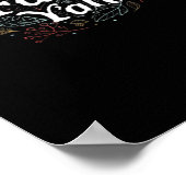 Es ist Herbst Y’all Autumn Design Retro Classic Poster (Ecke)