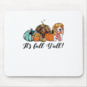 Es ist Herbst Y’all Beagle Niedlicher Hund Lover F Mousepad (Vorne)