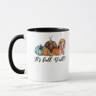 Es ist Herbst Y’all Beagle Niedlicher Hund Lover F Tasse