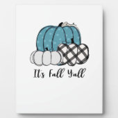 Es ist Herbst Y’all Cool einzigartig Fotoplatte (Vorderseite)