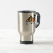 Es ist Herbst Y’all Dackel Lässig Reisebecher (VorderseiteRechts)